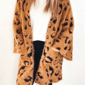 Leopard Print Cardigan